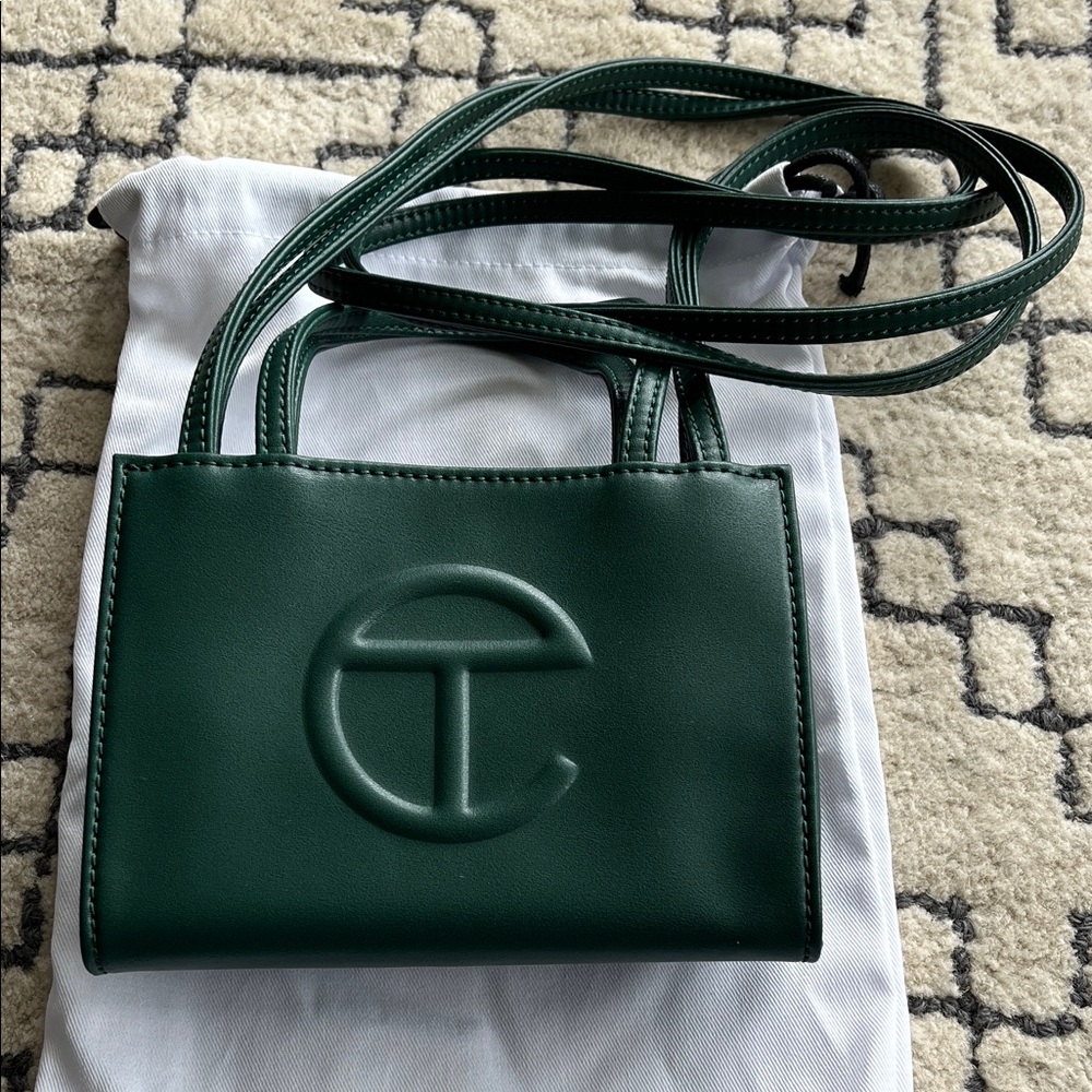 Telfar Dark Green Mini Bag